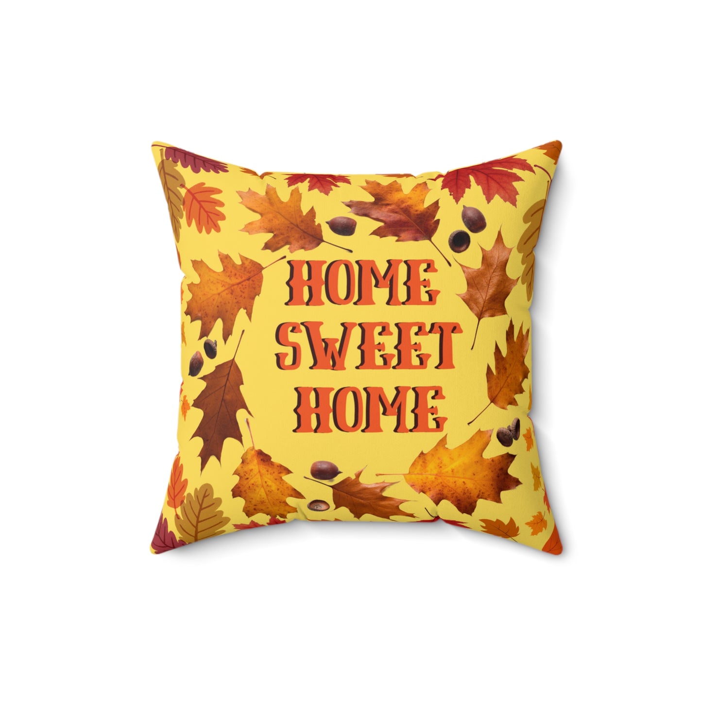 Pillow, Home Sweet Home Pillow, Livingroom Decor, Couch Pillow, Housewarming Gift, Wedding Gift, Bridal Shower Gift, Fall Pillow, Autumn