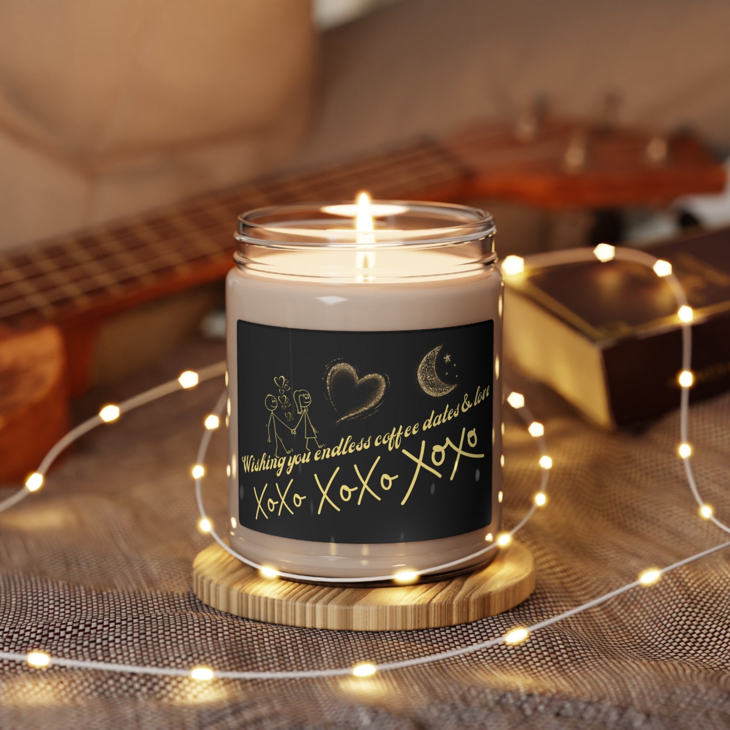 With the words Wishing You elegantly displayed on the label, this candle serves as a beautiful reminder to cherish and celebrate the precious moments spent with loved ones.