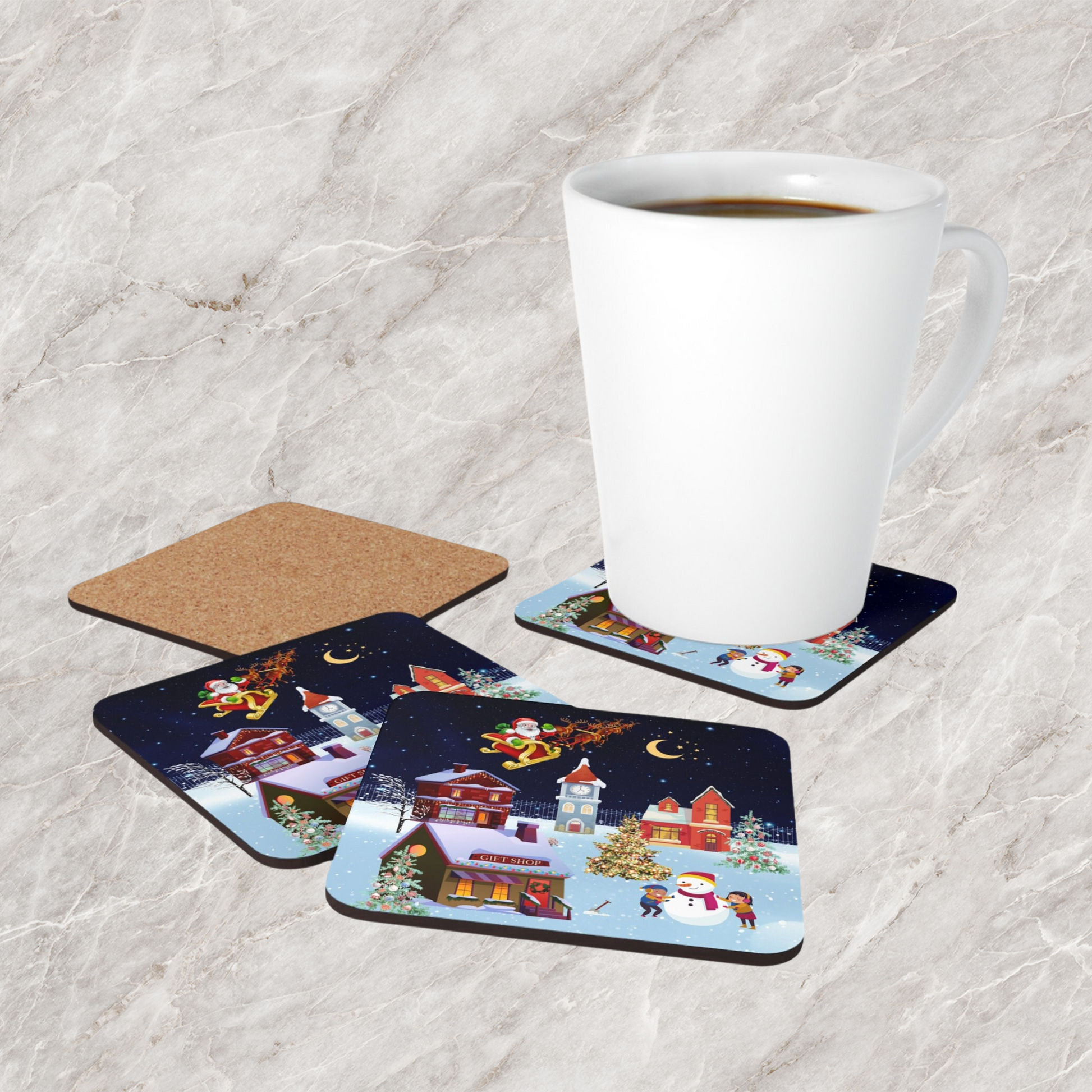 To make things even better, this coaster comes with free delivery within the United States. It's not only a functional piece but also a stunning work of art that will enhance your home decor.