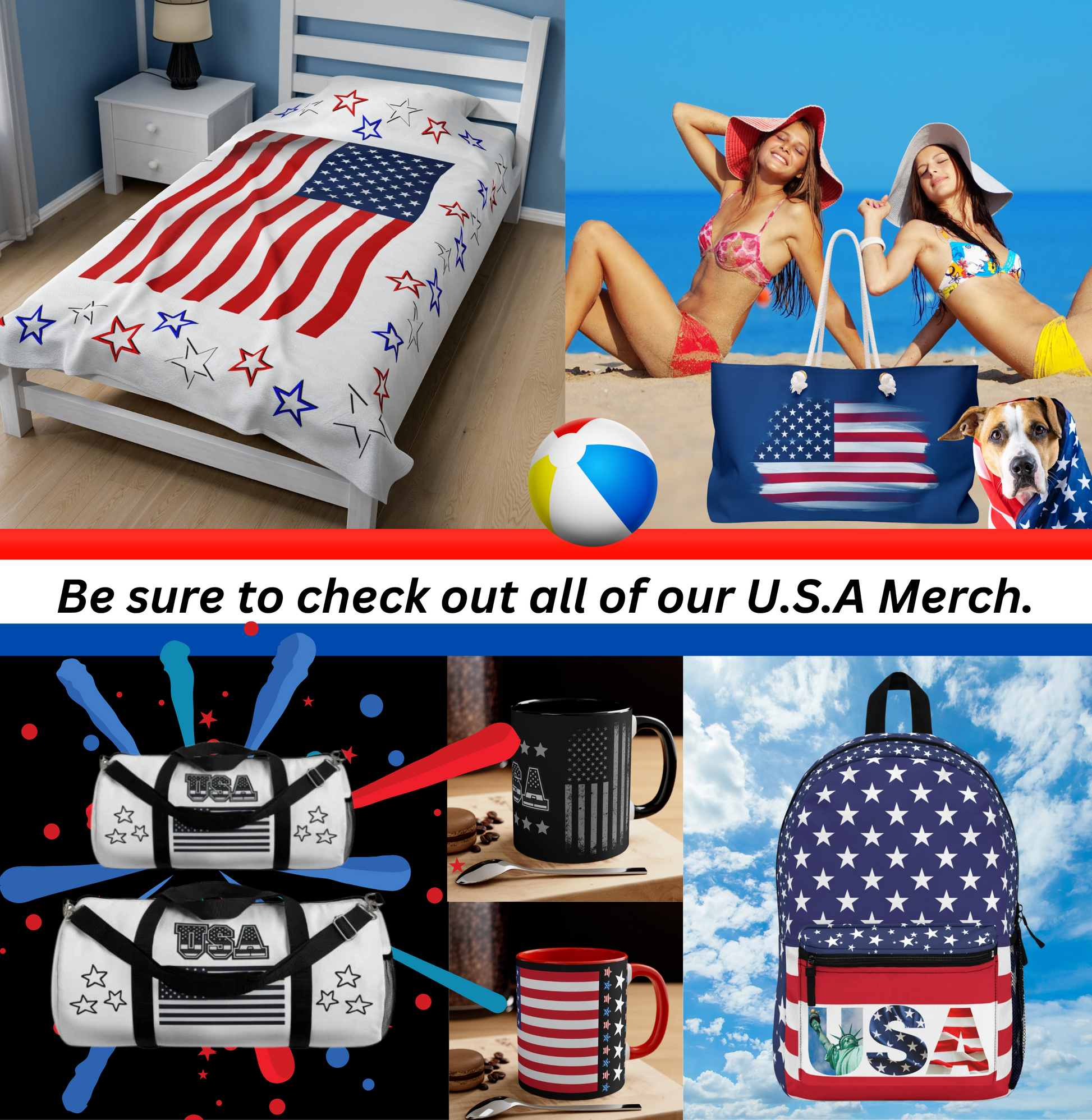 Check out our full line of USA merch.