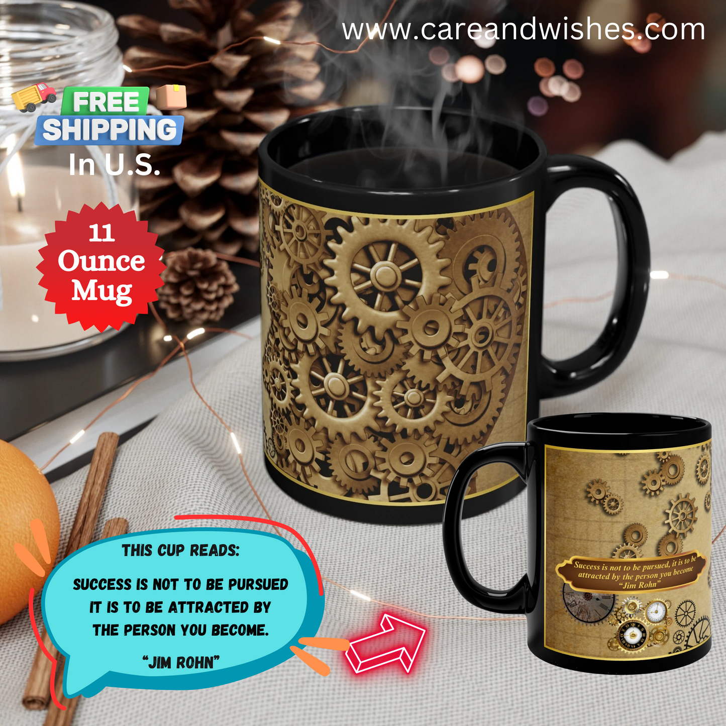 This stunning cup serves as a symbol of the intricate workings of the mind and the power of personal growth.