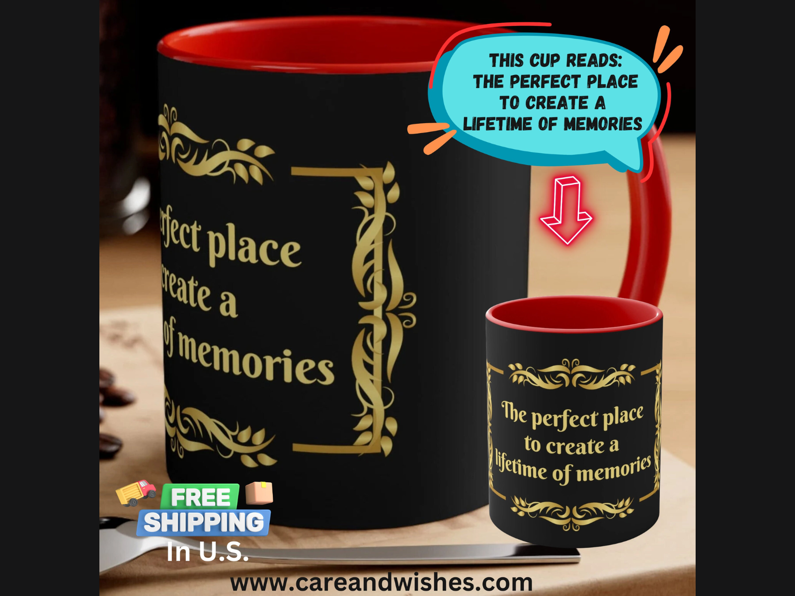 Whether its sipping your morning coffee or sharing laughter filled conversations with loved ones, this cup is the perfect vessel for creating beautiful memories.