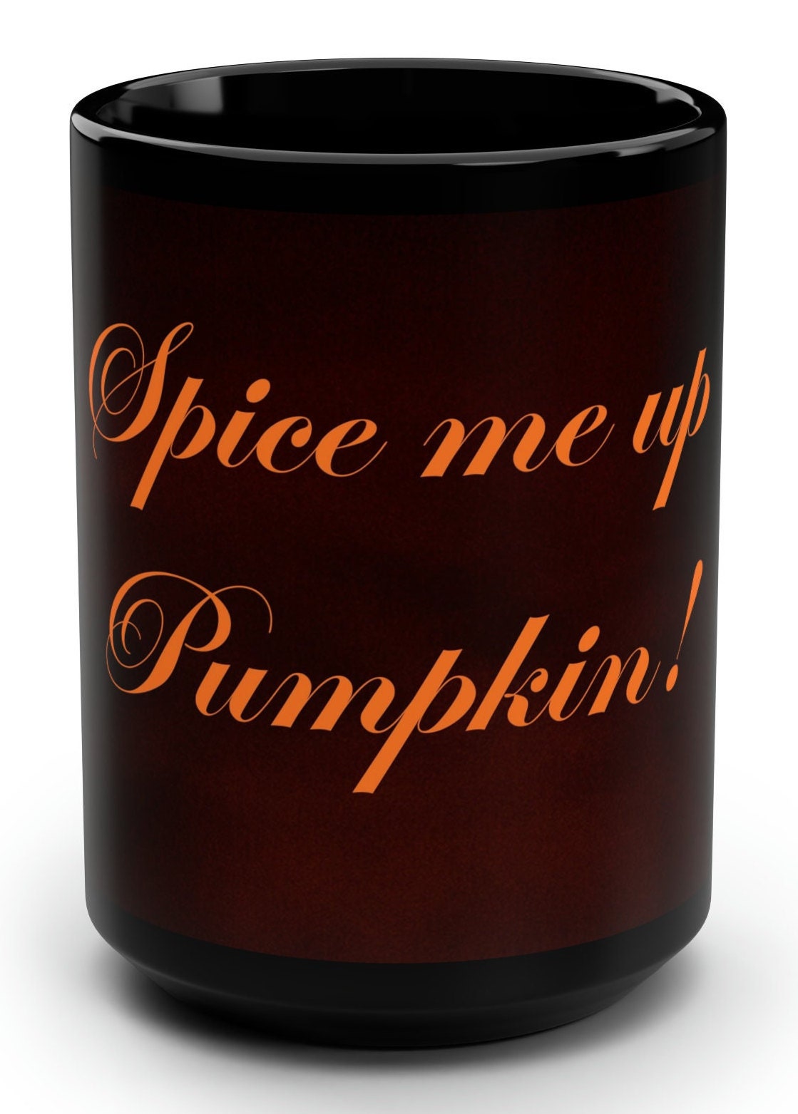 So, why settle for ordinary when you can spice things up with our "Spice Me Up Pumpkin" coffee cup? Let the enticing aroma of pumpkin spice fill your senses as you indulge in your morning brew.