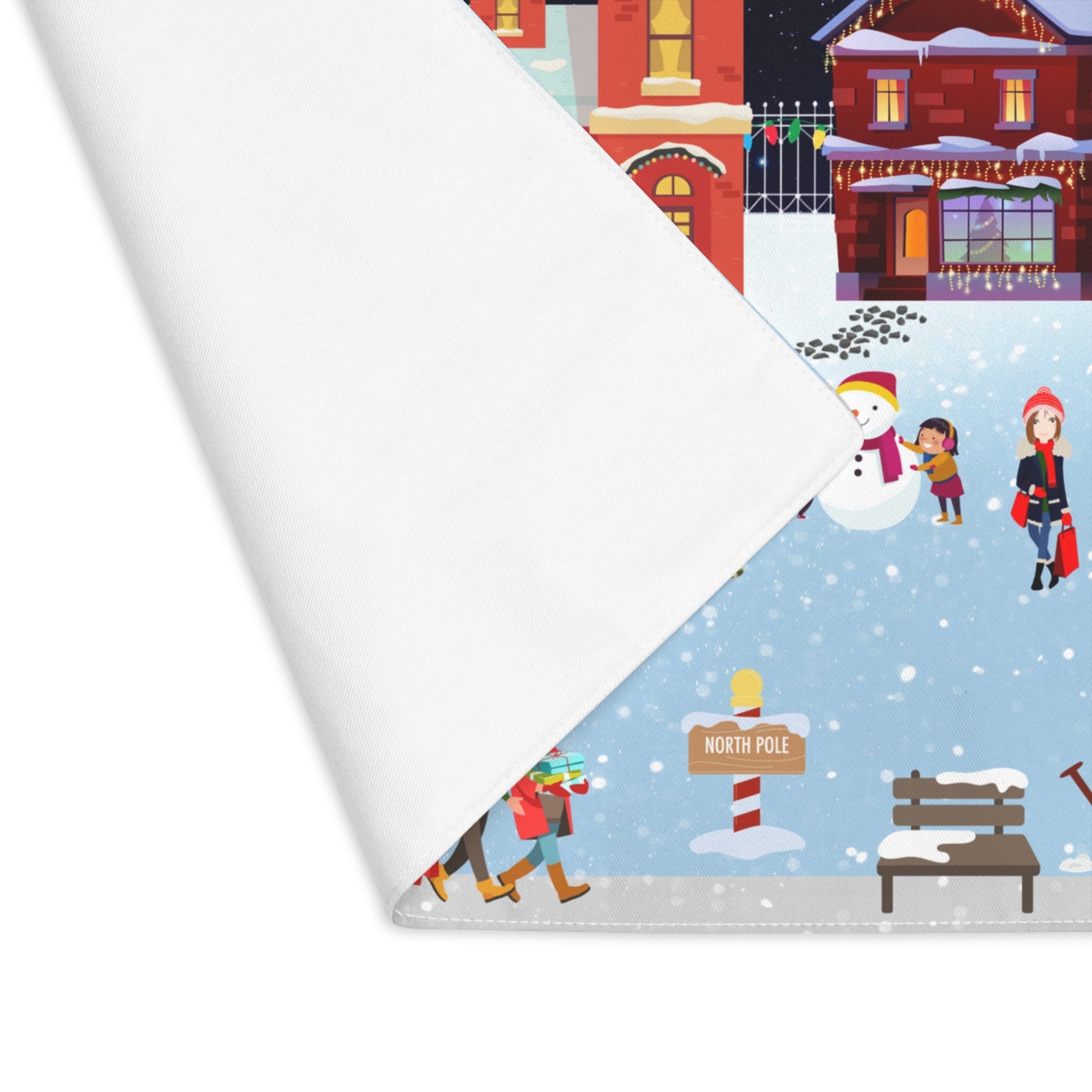 To make this placemat even more irresistible, we are thrilled to offer free delivery,  Elevate your dining experience this holiday season with this truly remarkable placemat from Care and Wishes Boutique.