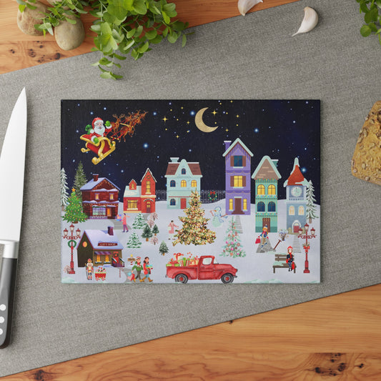 Introducing the Care and Wishes Boutique designed cutting board! This exquisite cutting board is available in two convenient sizes: 8"×11" or 11"×15". Crafted with utmost care, it is made from tempered glass, ensuring durability and longevity.