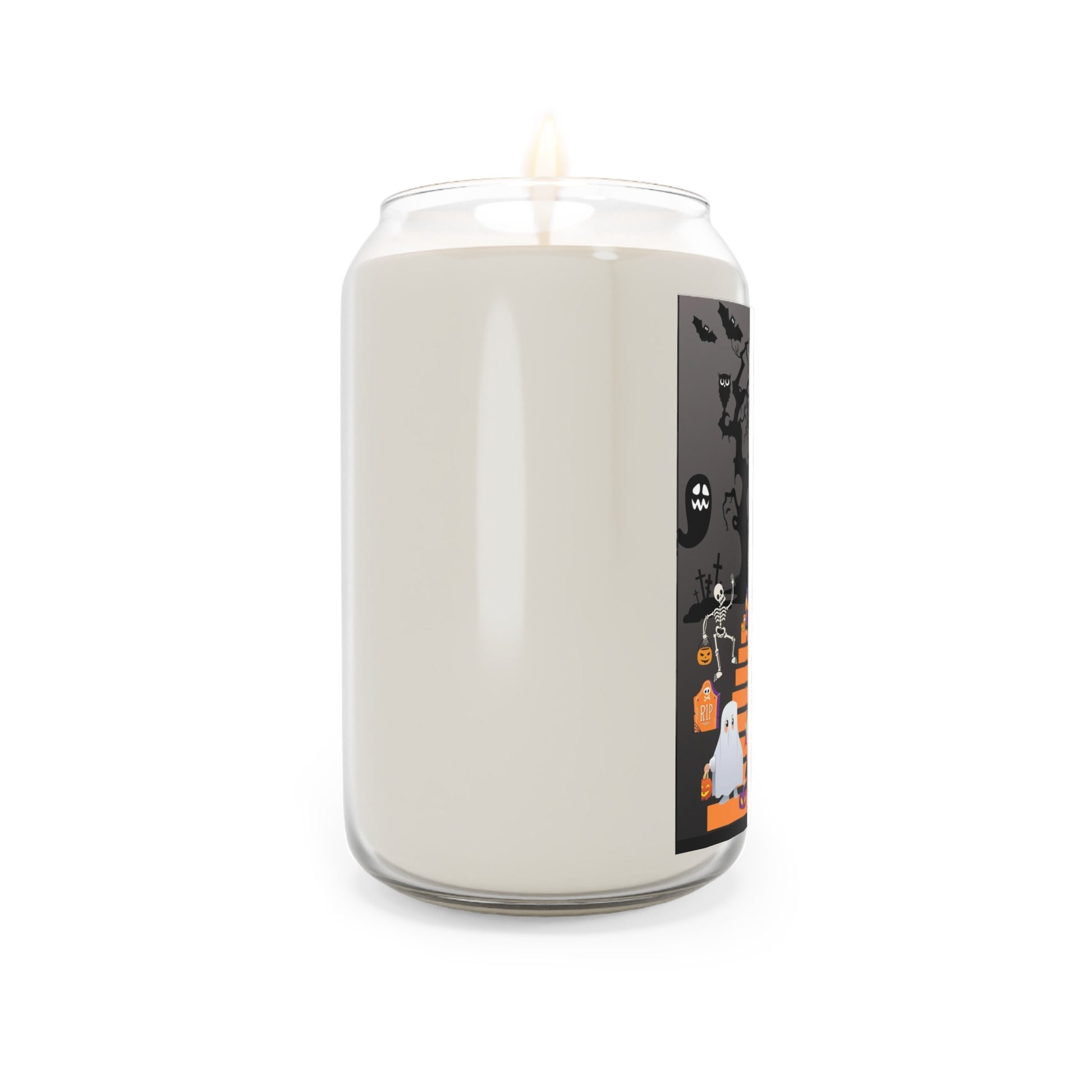 Whether you're looking to create a bewitching atmosphere during a Halloween party or simply enjoy the hauntingly beautiful aesthetic, our Haunted Spooky House Candle is the perfect choice. It not only serves as a stunning centerpiece but also infuses your surroundings with a warm and inviting glow.