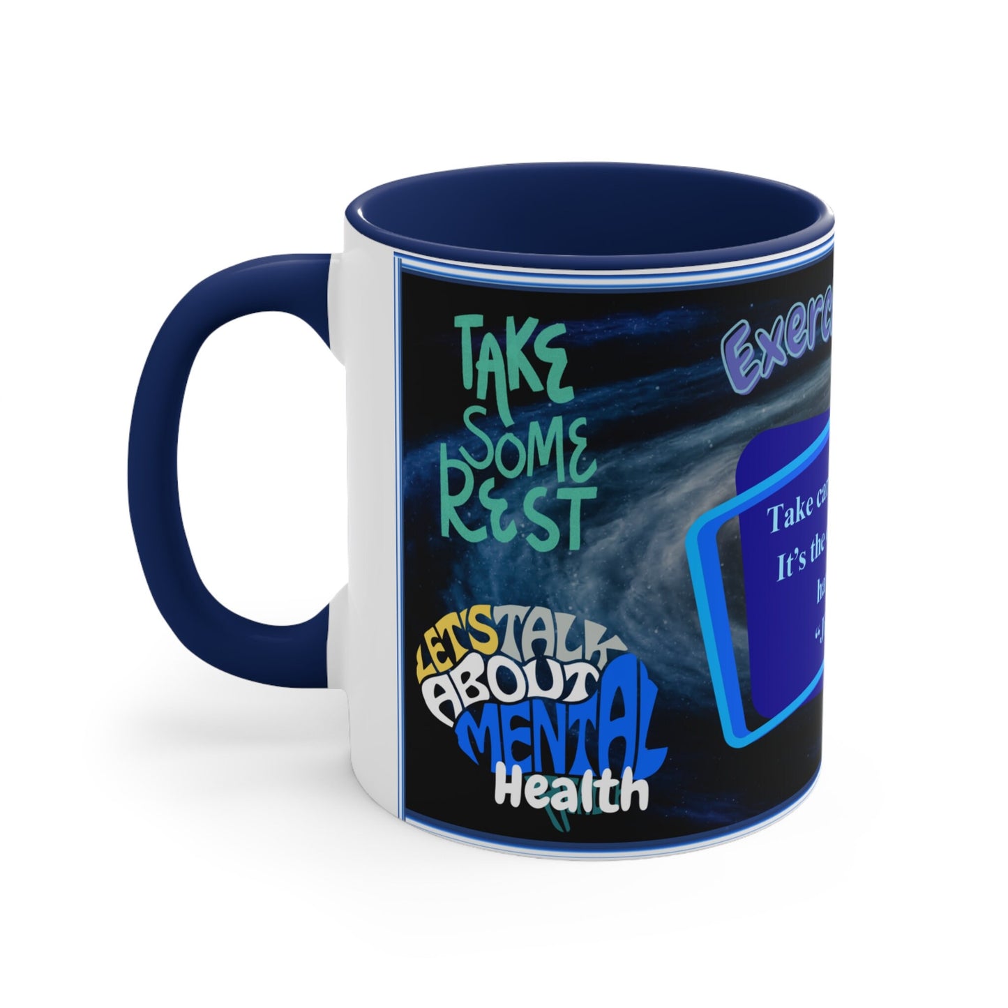 This coffee mug not only serves as a functional drinking vessel but also as a gentle nudge to prioritize your overall health.